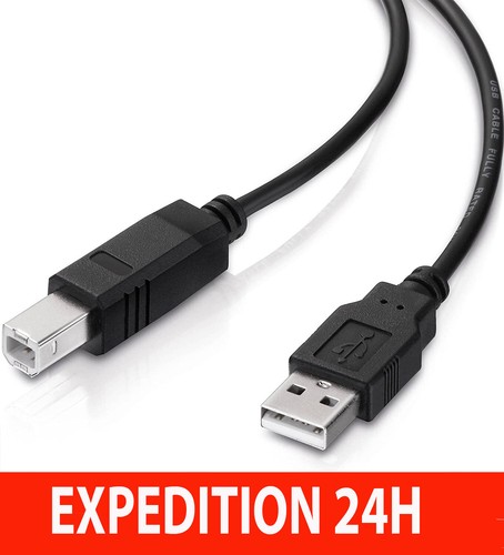 Câble usb mâle type a - câble, a-b