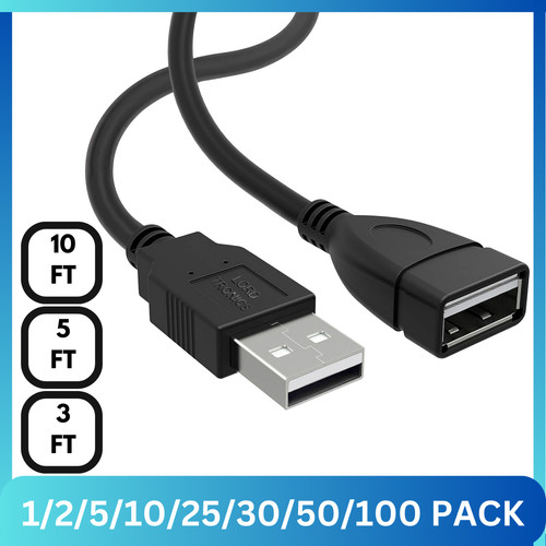 Lotto cavo prolunga - prolunga, usb