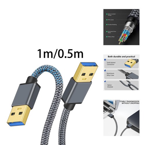 Câble usb vers - usb,