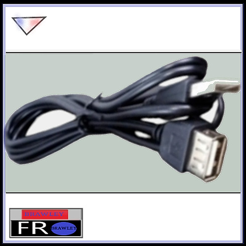 Cable rallonge usb - 1m50, male